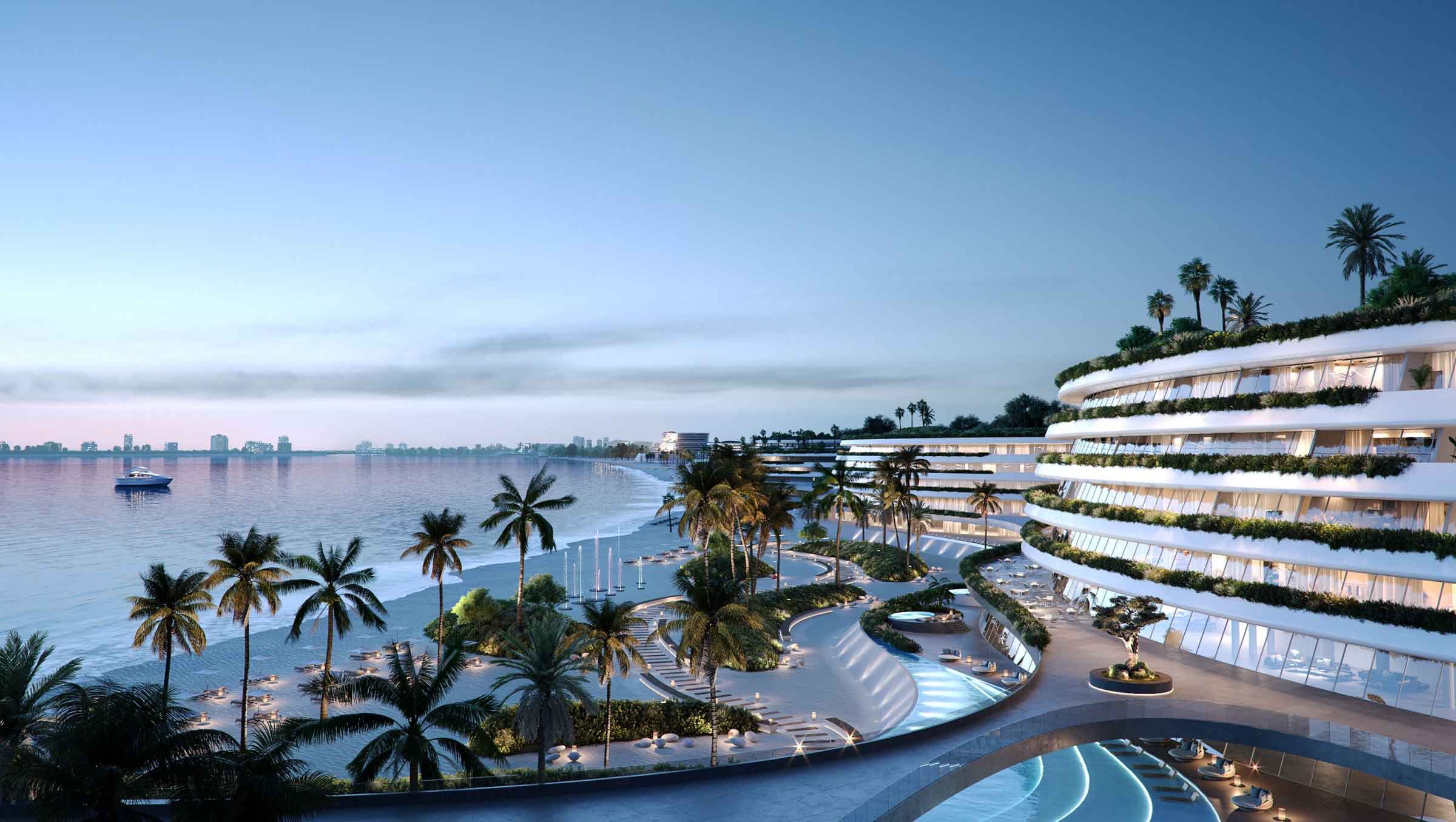 Palm Central beachfront residences at Palm Jebel Ali