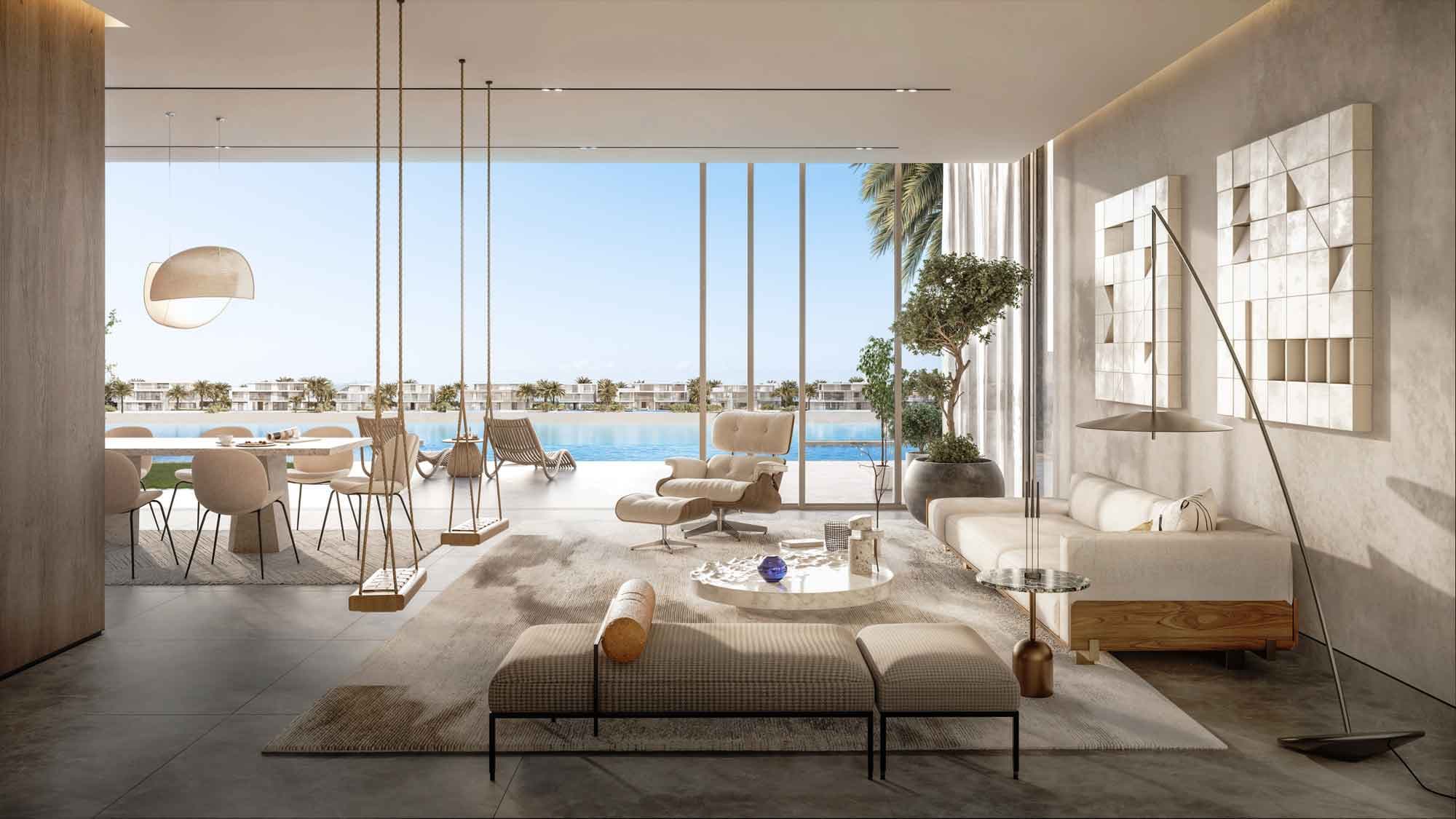 Palm Jebel Ali — Living interior